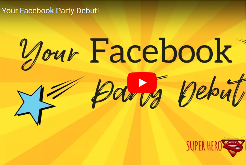Your Facebook Party Debut!